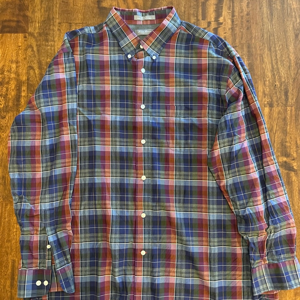 Cremieux Signature Collection Long-sleeve Sport Shirt